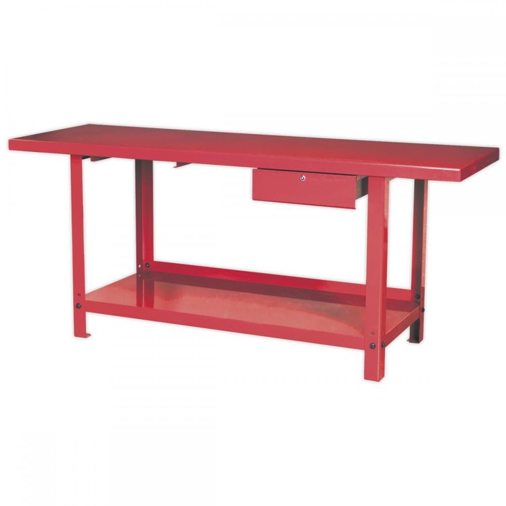 Sealey AP3020 Workbench Steel 2M With 1 Drawer