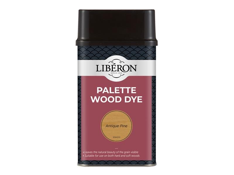 Liberon 126740 Palette Wood Dye Antique Pine 500Ml