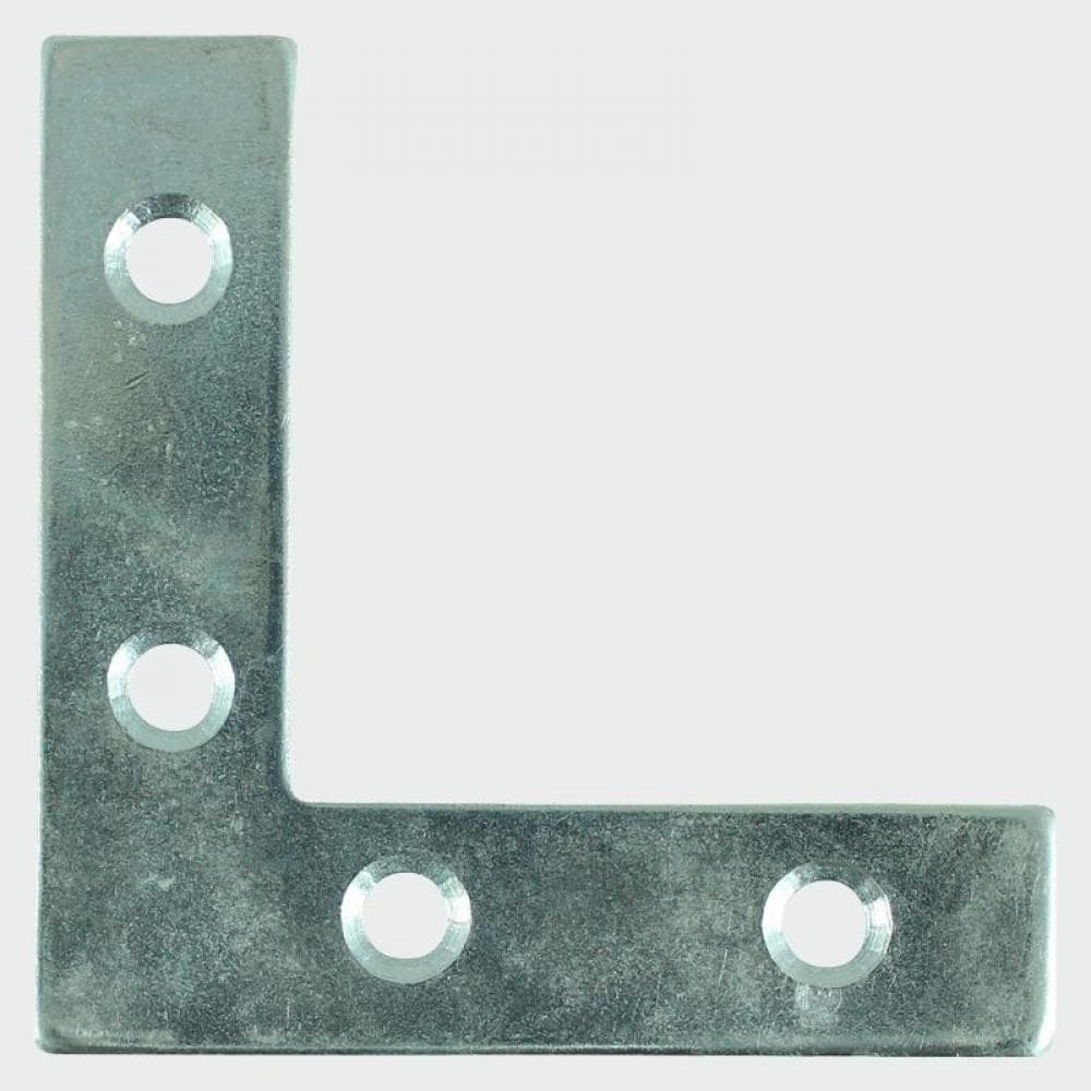 Timco 75CPL Corner Plates - Zinc 75 X 75 X 16 Box 50