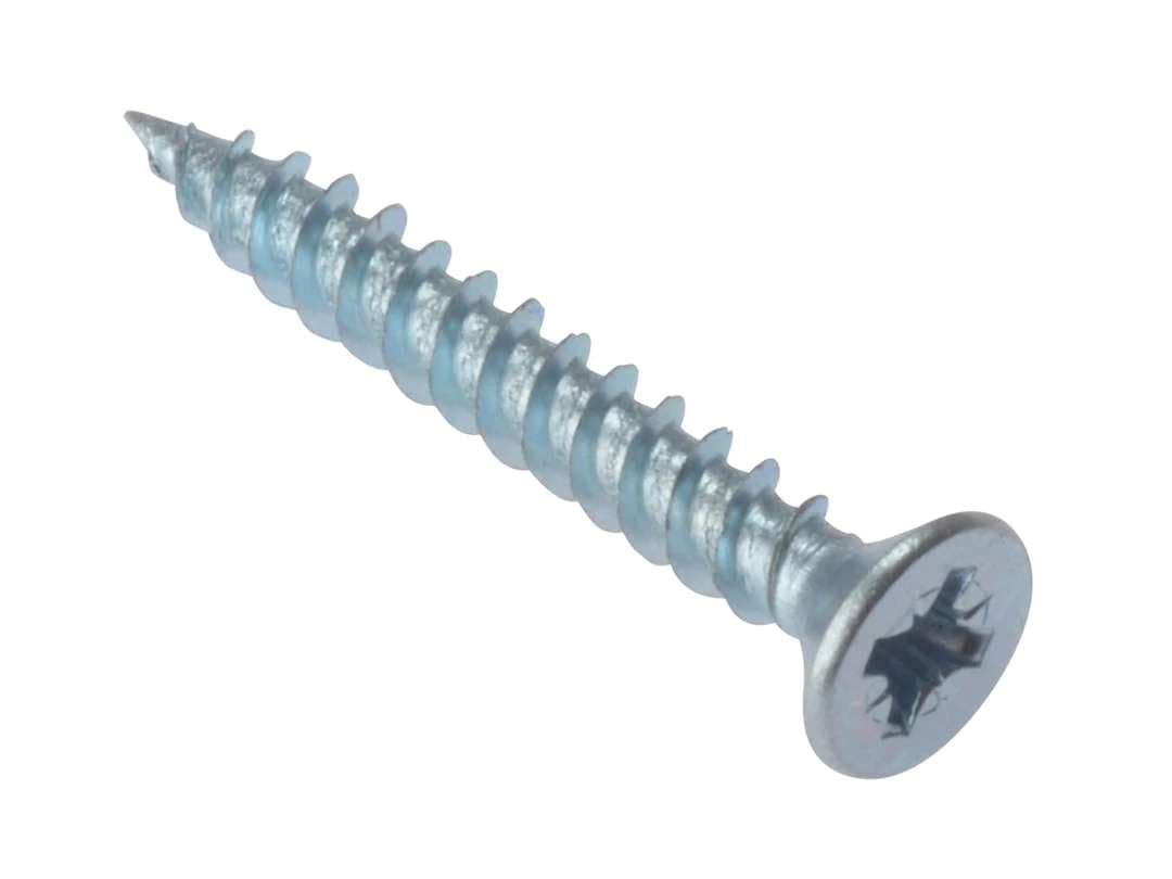 Fandf CSK11410ZP General-Purpose Screw - Zinc Plated 1 1/4in X 10 (Box Of 200)