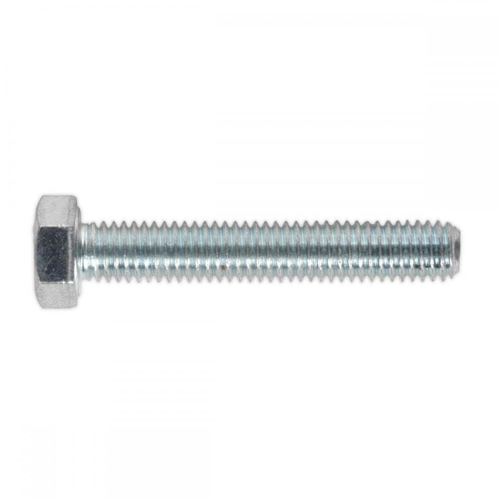 Sealey SS530 Ht Setscrew M5 X 30Mm 8.8 Zinc Pack Of 50