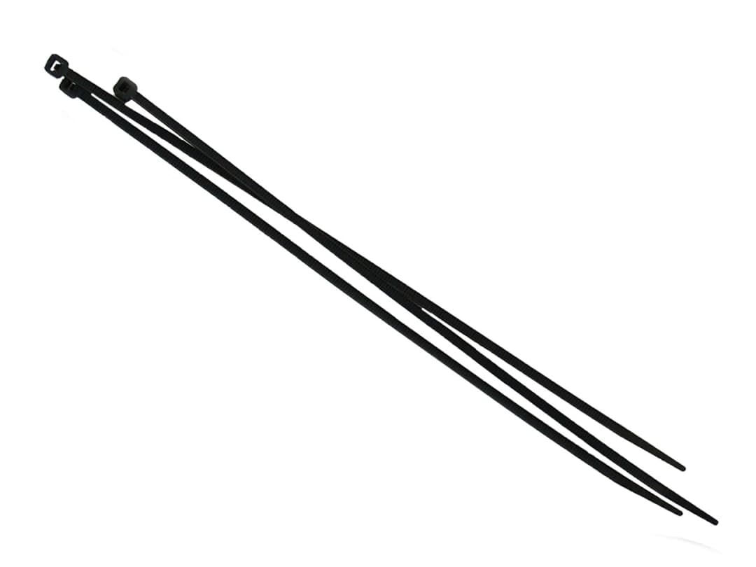 Faithfull Cable Ties Black 4.8 x 250mm (Pack 100) FAICT250B