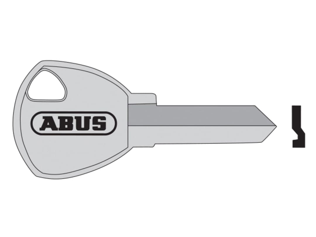 ABUS Mechanical 65/40+45 Old Key Blank 10002689-01