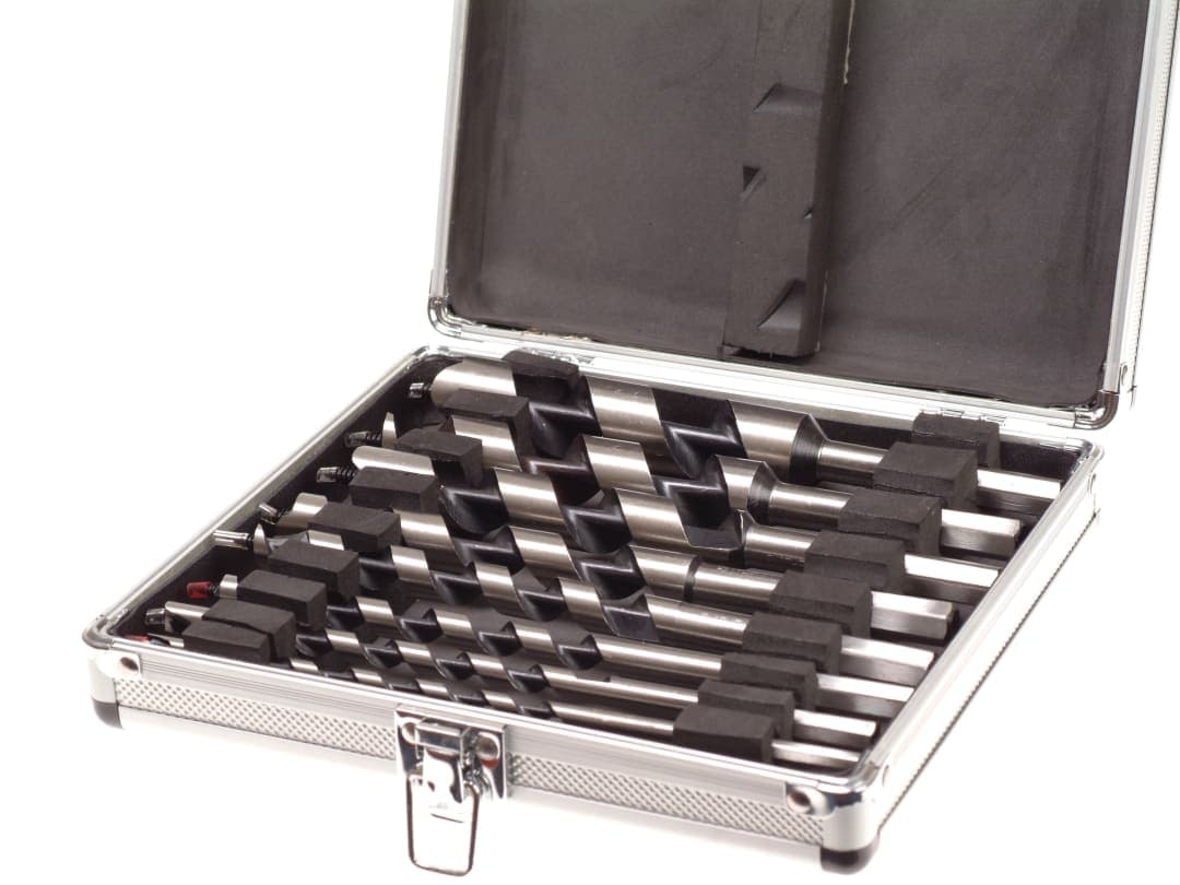 Faithfull Combination Wood Auger Bit Set, 8 Piece FAICASET8