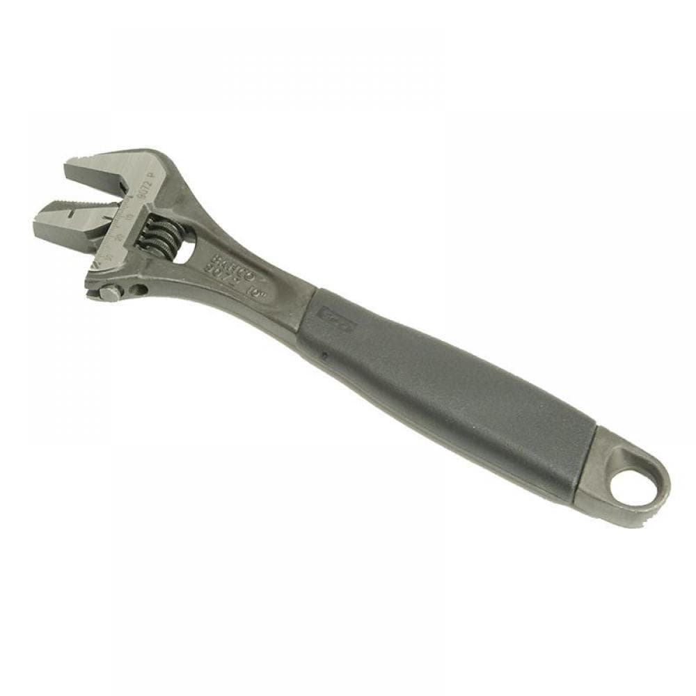 Bahco 9073 P 9073P Black Ergo™ Adjustable Wrench Reversible Jaw 300Mm (12In)