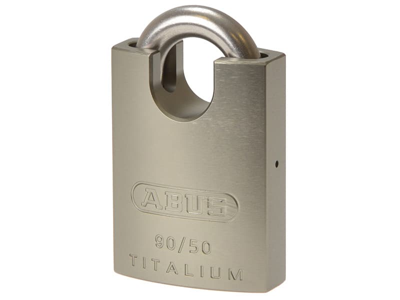 Abus Mechanical 55902 90Rk/50 Titalium™ Padlock Closed Shackle Carded