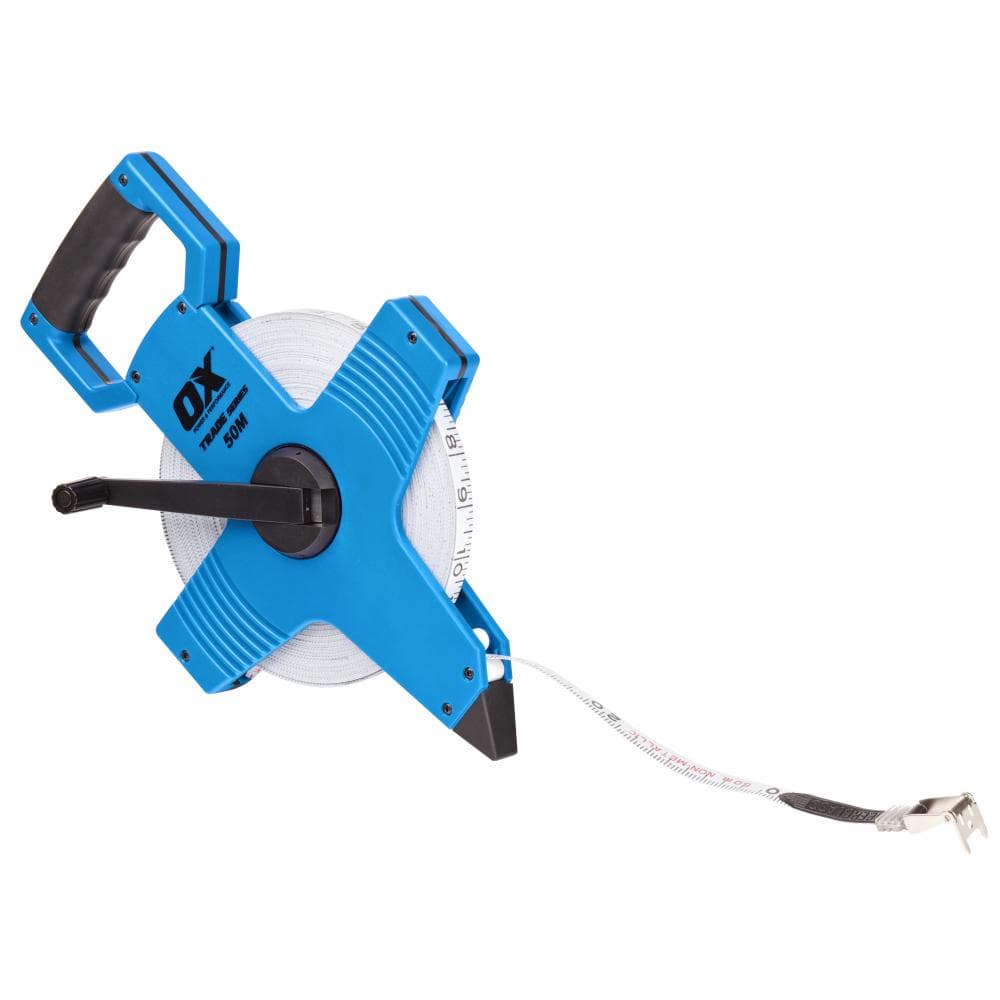 Ox Tools OX-T023505 Ox Trade Open Reel Tape Measure - 50M / 165Ft EA
