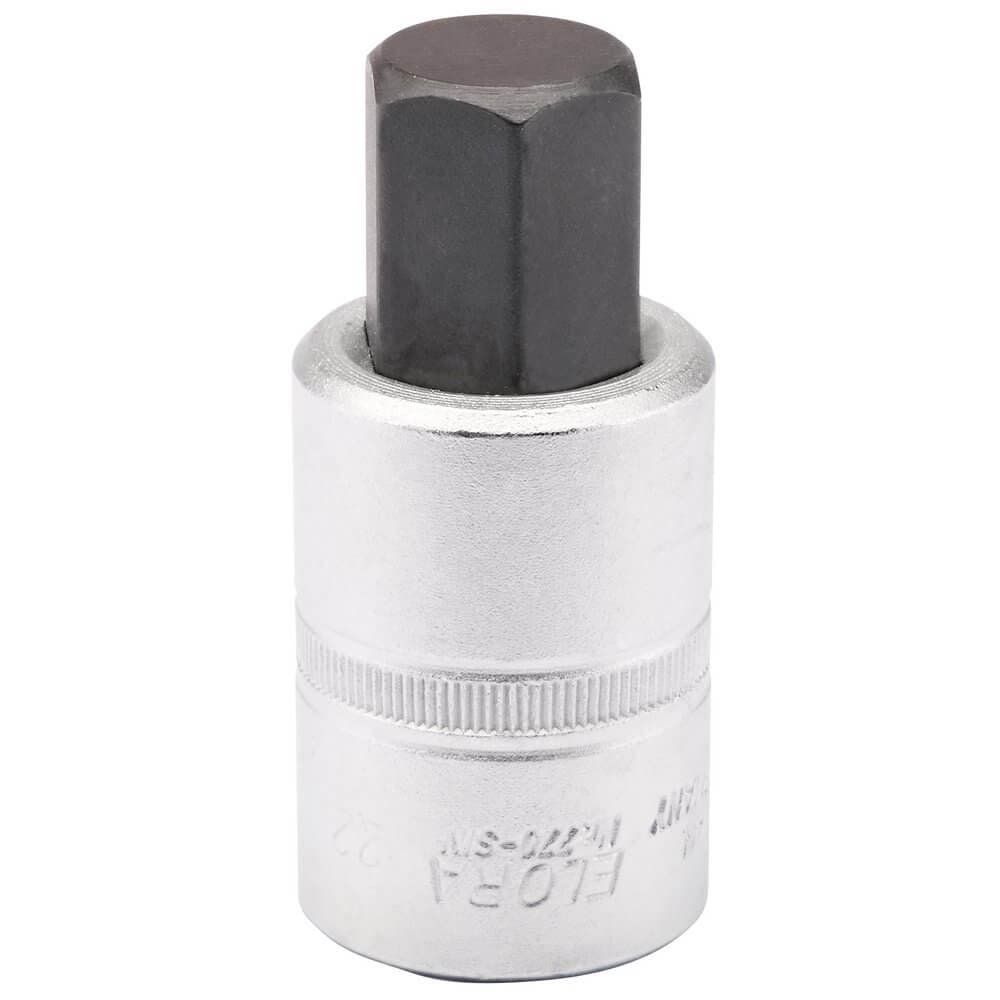 Elora 15555 Hexagon Screwdriver Socket 3/4in Sq. Dr. 22Mm each