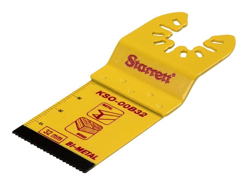 Starrett KSO-00B32 Kso-00B32 Plunge Bi-Metal Oscillating Blade 40 X 32Mm X 18 Tpi