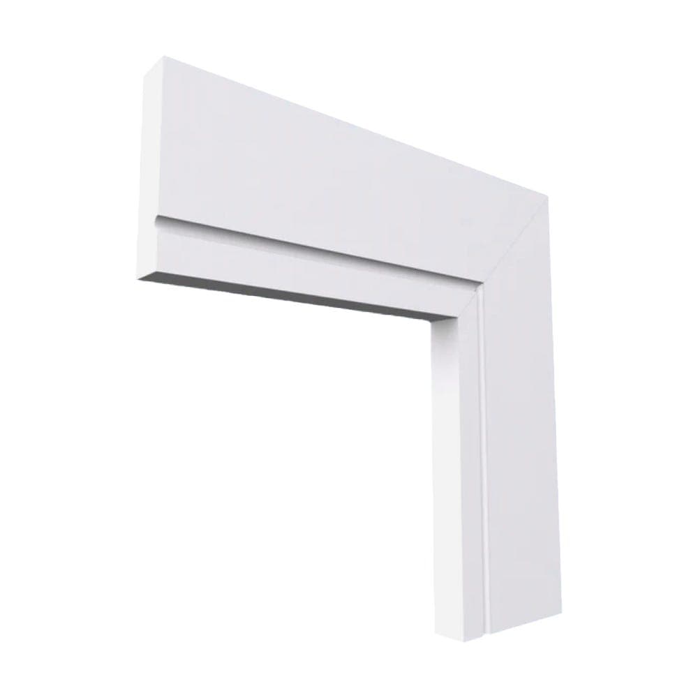 Square Edge C Grooved MDF Architrave Unprimed 4200mm x 70mm x 18mm