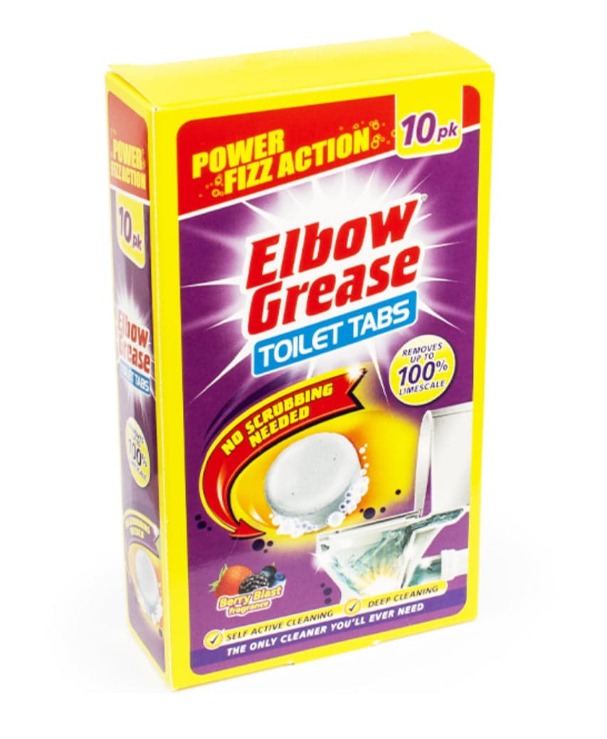 Elbow Grease toilet tablets - berry blast