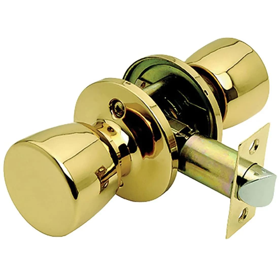Guardian Passage Knobset Brass Plated