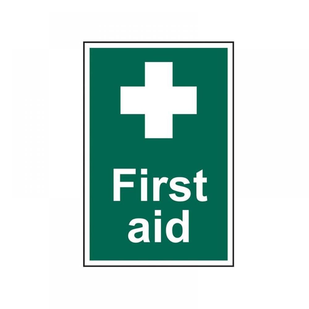 Scan 1550 First Aid - Pvc Sign 200 X 300Mm
