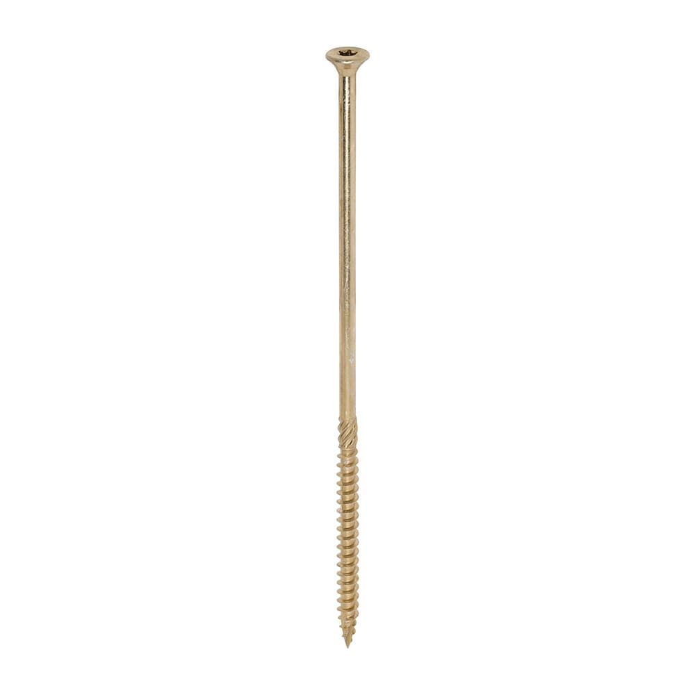 Timco 80225C2C C2 Clamp-Fix Multi-Purpose Premium Screws - Tx - Double Countersunk - Yellow 8.0 X 225 Box 50