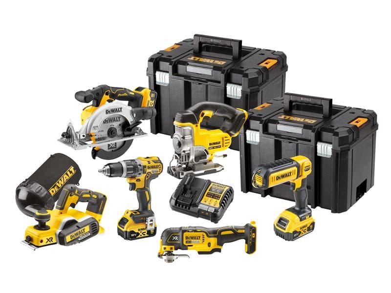 Dewalt Dck667P3T Brushless 6 Piece Kit 18V 3 X 5.0Ah Li-Ion DCK667P3T-GB