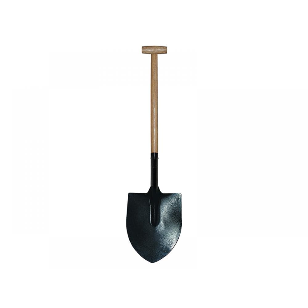 Faithfull RI33-STPR2T Open Socket Round Shovel No.2 T-Handle