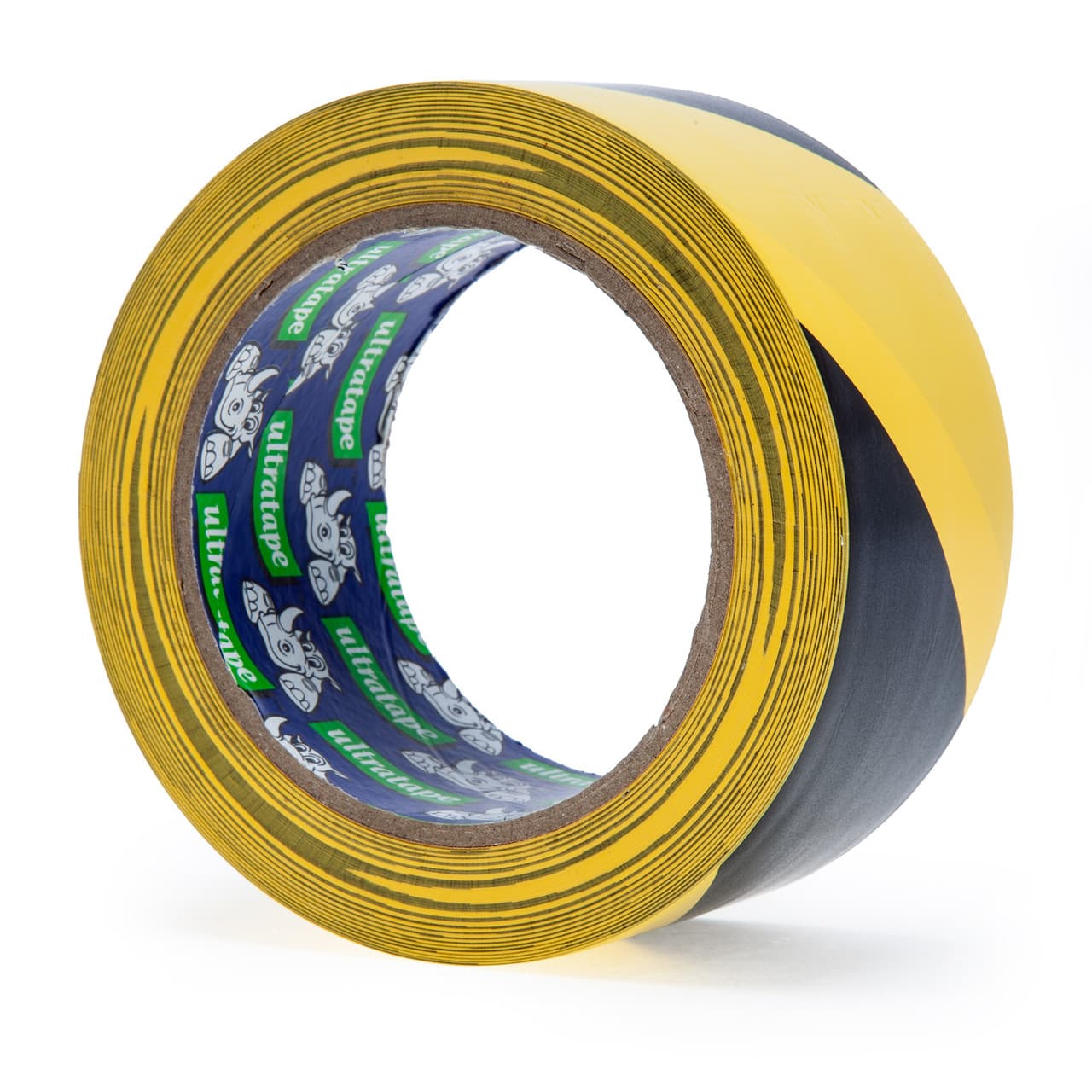 Ultratape 00225033Byul Rhino Hazard Warning Tape Black Yellow 50Mm X 33M