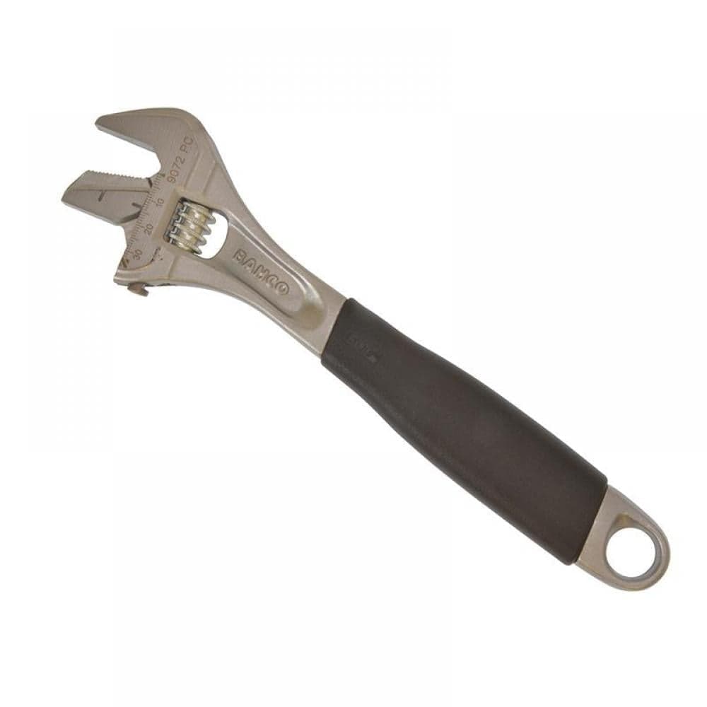 Bahco 9073 PC 9073Pc Chrome Ergo™ Adjustable Wrench Reversible Jaw 300Mm (12In)