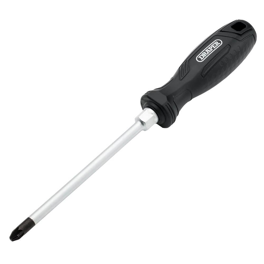 Draper Pozi Hard Grip Screwdriver Pz3 X 150Mm Pk 1 13524