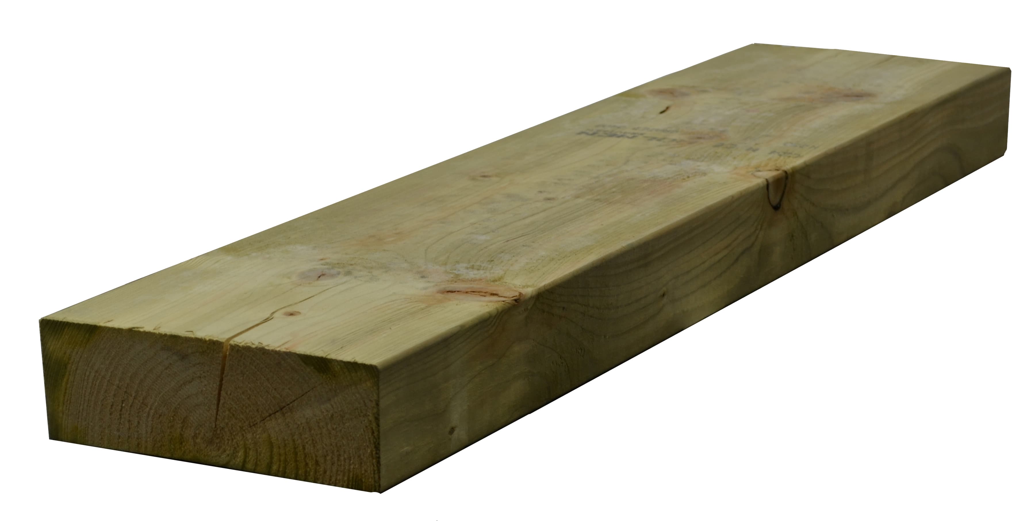 75mm x 225mm x 3.6m Regularised Treated Sawn Timber C24