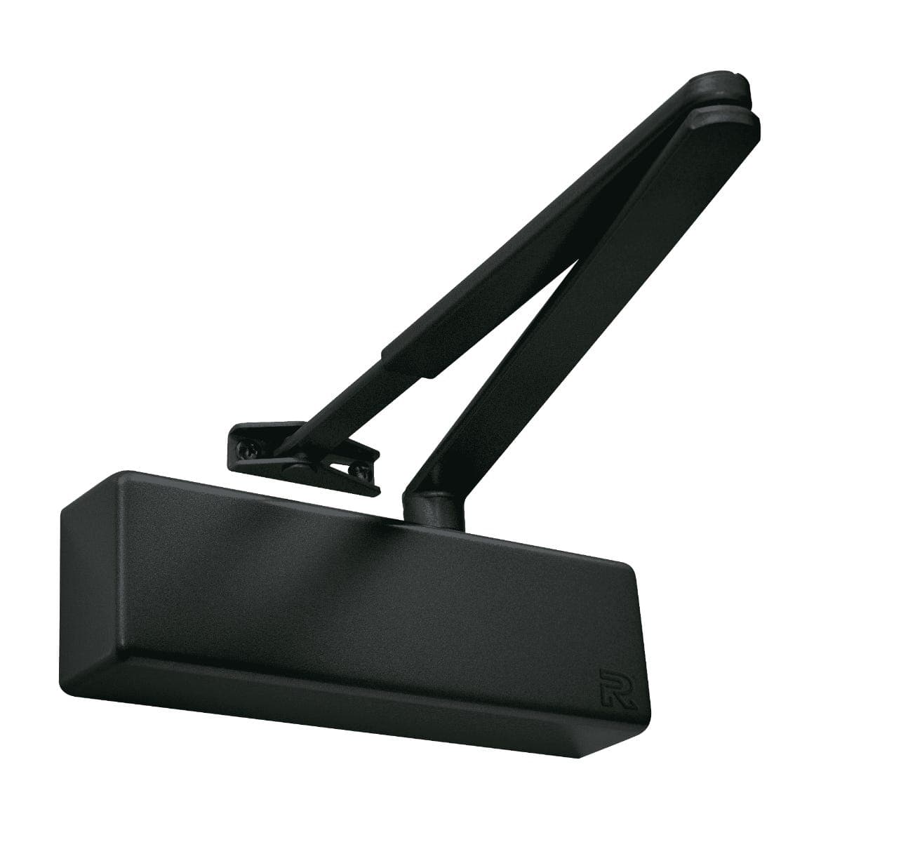Rutland TS3204 Power Size Scissor Fire Rated Arm Door Closer - EN3/4 - Soft Line - Black