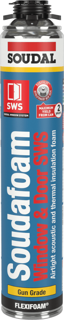 Soudal Soudafoam® Window & Door Sws Gun Grade* Blue 750Ml 130577