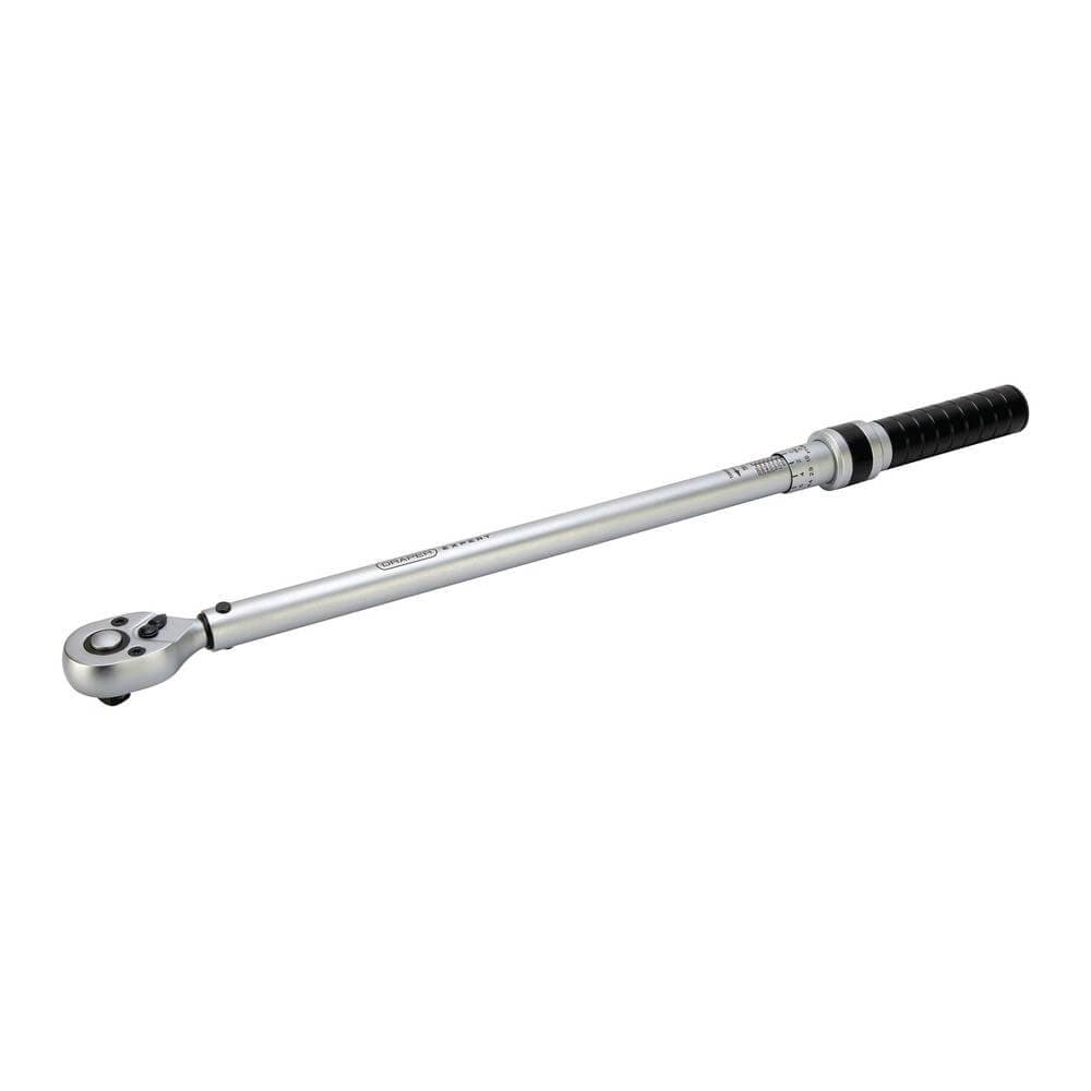 Draper Expert Ratchet Torque Wrench 1/2in Sq. Dr. 60-340Nm Pk 1 17766