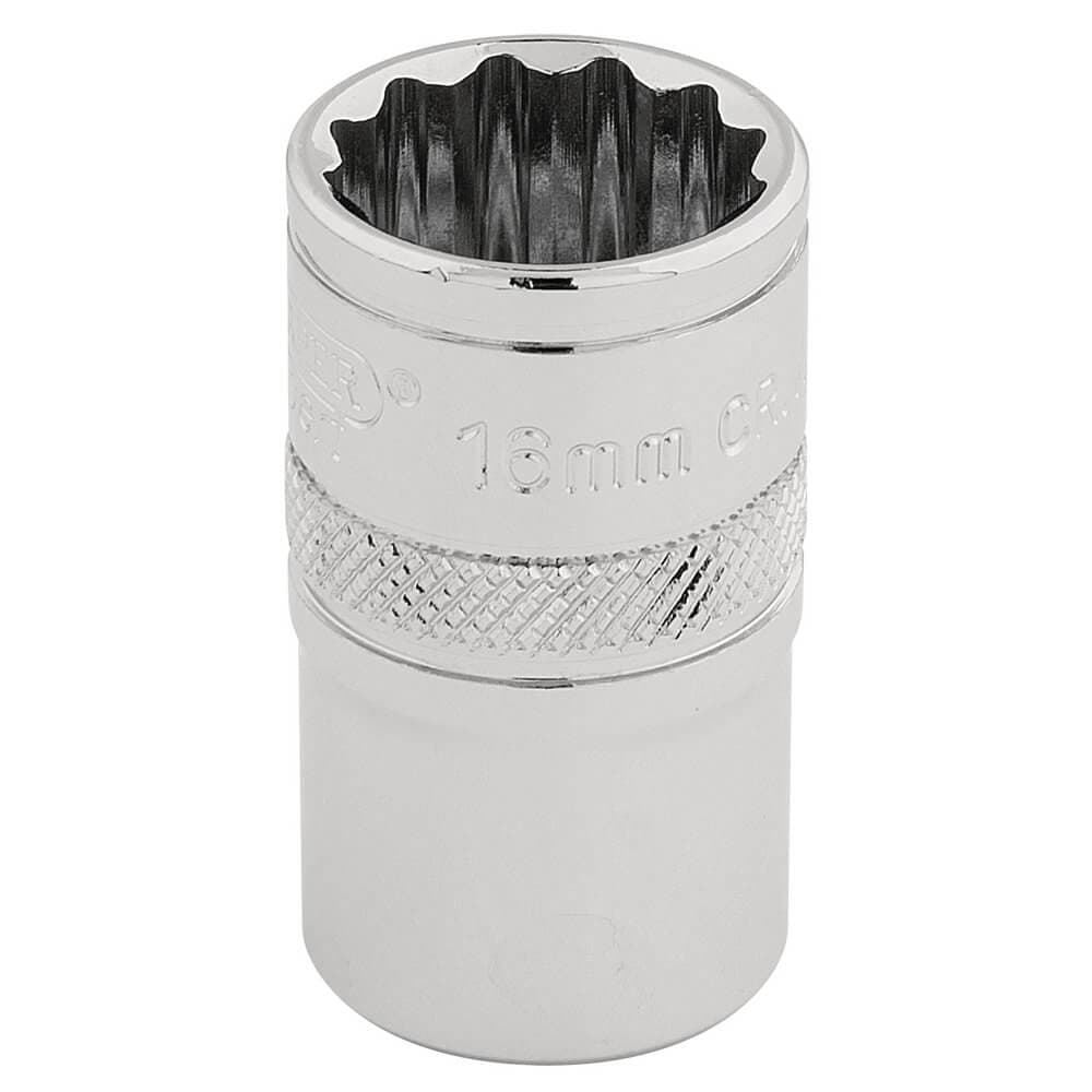 Draper Expert 33160 Hi-Torq® 12 Point Socket 1/2in Sq. Dr. 16Mm each