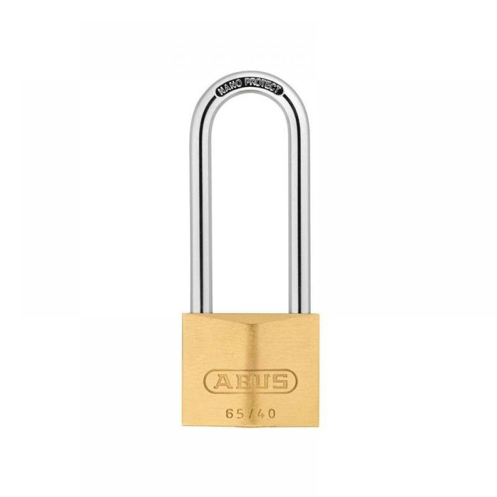 Abus Mechanical 04779 65/40Mm Brass Padlock 63Mm Long Shackle Keyed Alike 406