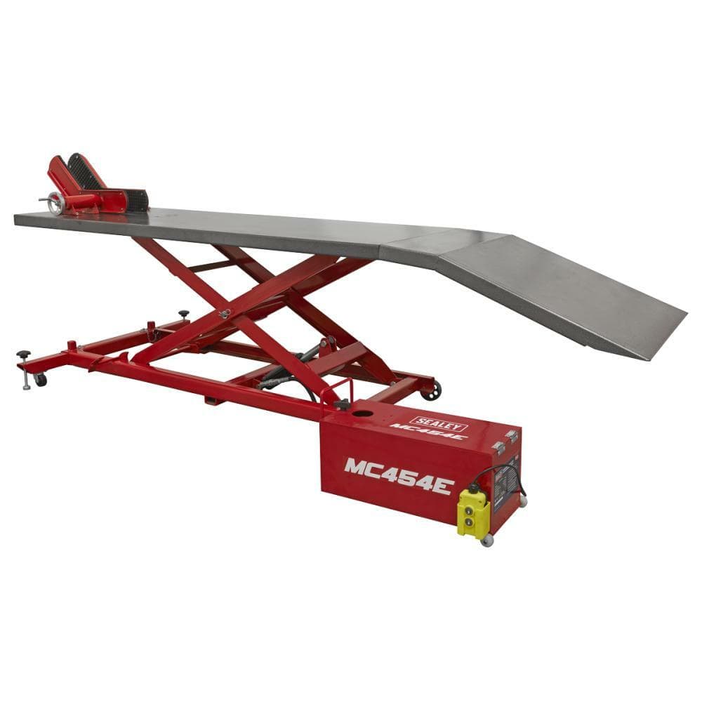 Sealey MC454E Motorcycle Lift 450Kg - 12V Electro/Hydraulic