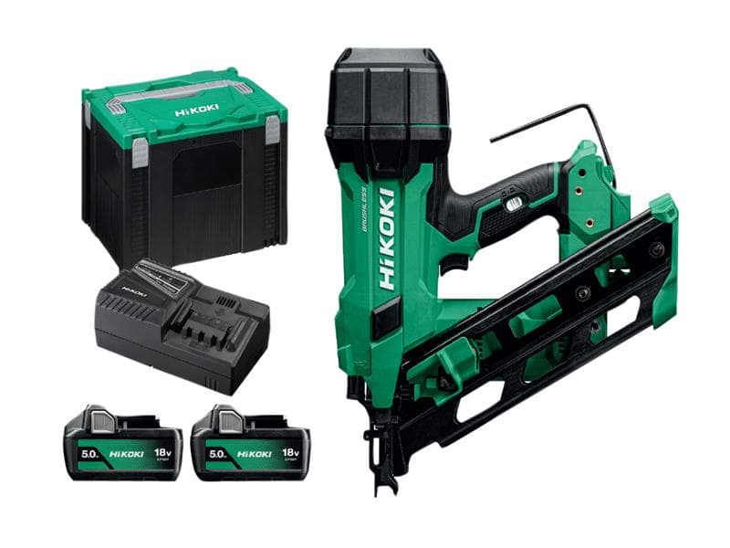 Hikoki NR1890DCAJPZ Nr1890Dcajpz Framing Nailer 18V 2 X 5.0Ah Li-Ion