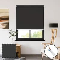 Pvc Blackout Anthracite 230vac Electric Roller Blinds