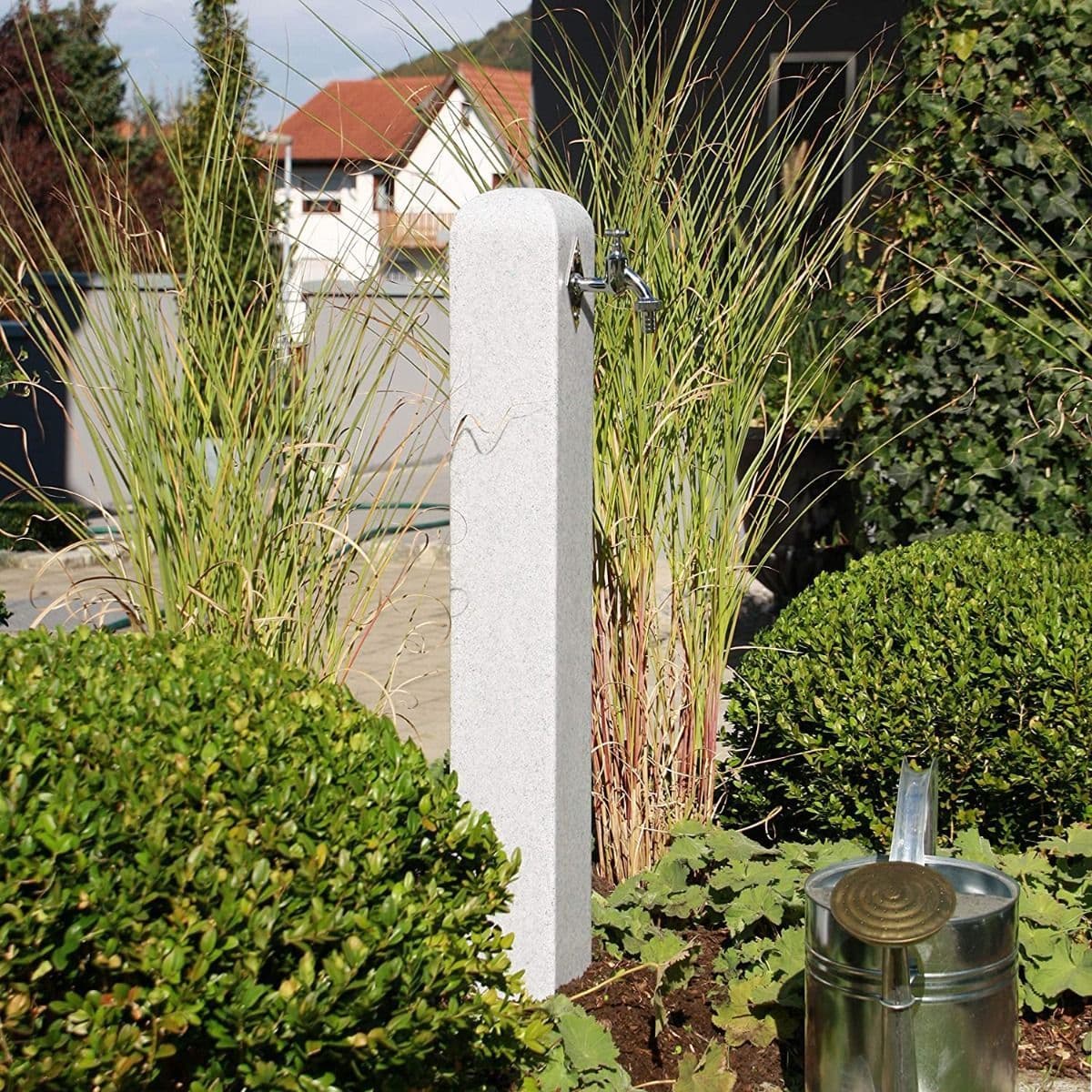 Garden Watering Post in Granite Grey Original Organics