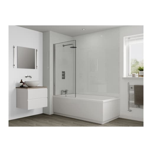 Multipanel Classic Bathroom Wall Panel Hydrolock 2400 x 1200mm White Snow 3308