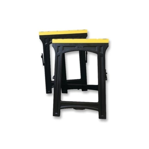 STANLEY Folding Sawhorse (Pair), 362kg Max. Capacity