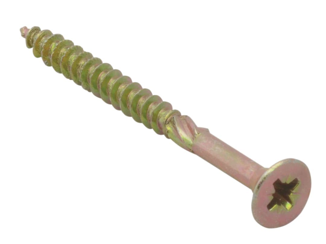 ForgeFix Spectre™ PZ Compatible Wood Screw CSK ZYP 4.0 x 60mm Box 500 SPE460YB