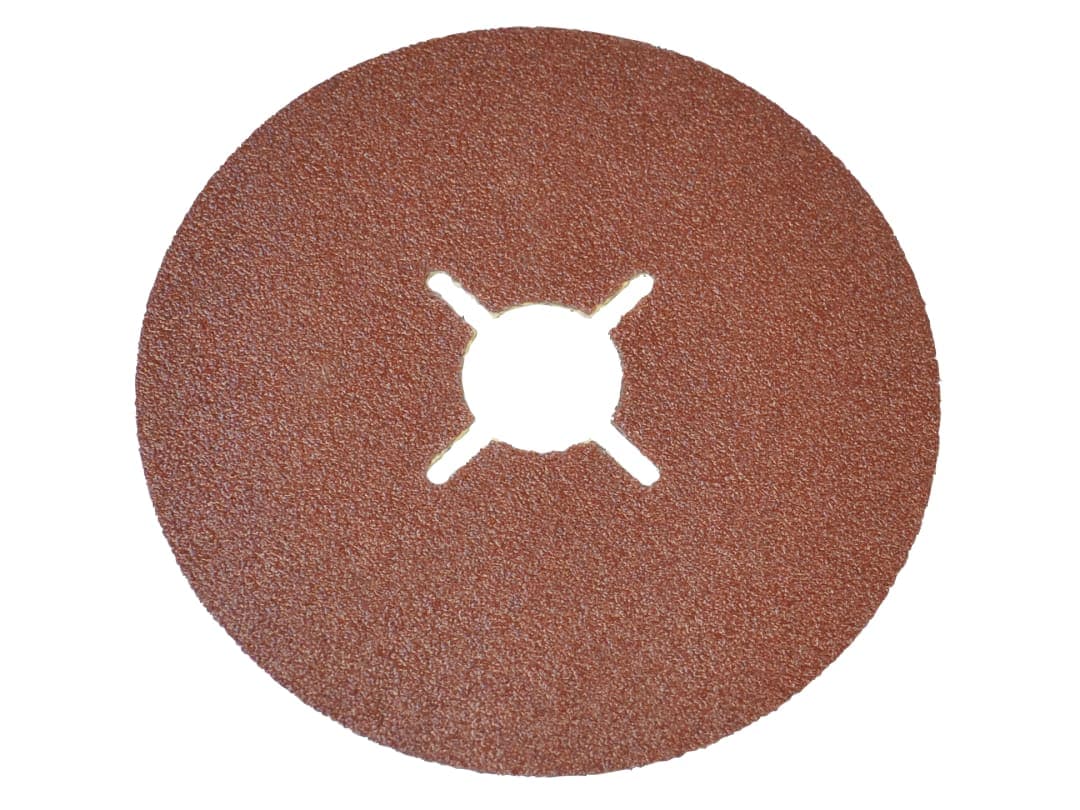 Faithfull Resin Bonded Sanding Discs 115 x 22mm 40G (Pack 25) FAIAD11540