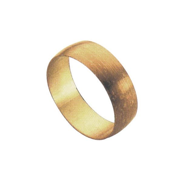 Brass Olive - 10mm - Pack of 10