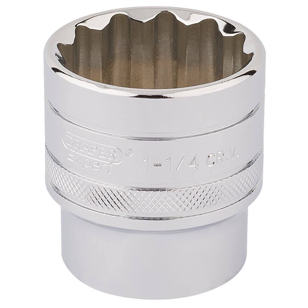 Draper Expert 33729 Hi-Torq® 12 Point Socket 1/2in Sq. Dr. 1.1/4in each