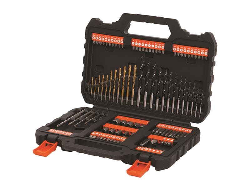 Black + Decker A7200-XJ A7200 Mixed Drilling And Screwdriving Set 109 Piece