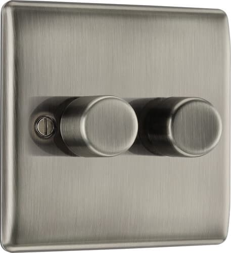 Evolve Matt Grey (Black) Single Switched 13A Power Socket + 2 X Usb (2.1A) PCDMG21U2B-01