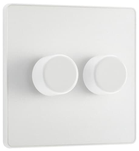 Screwless Flatplate Polished Chrome Double Switched 13A Power Socket With Usb Charging - 2X Usb Sockets (3.1A) FPC22U3W-01