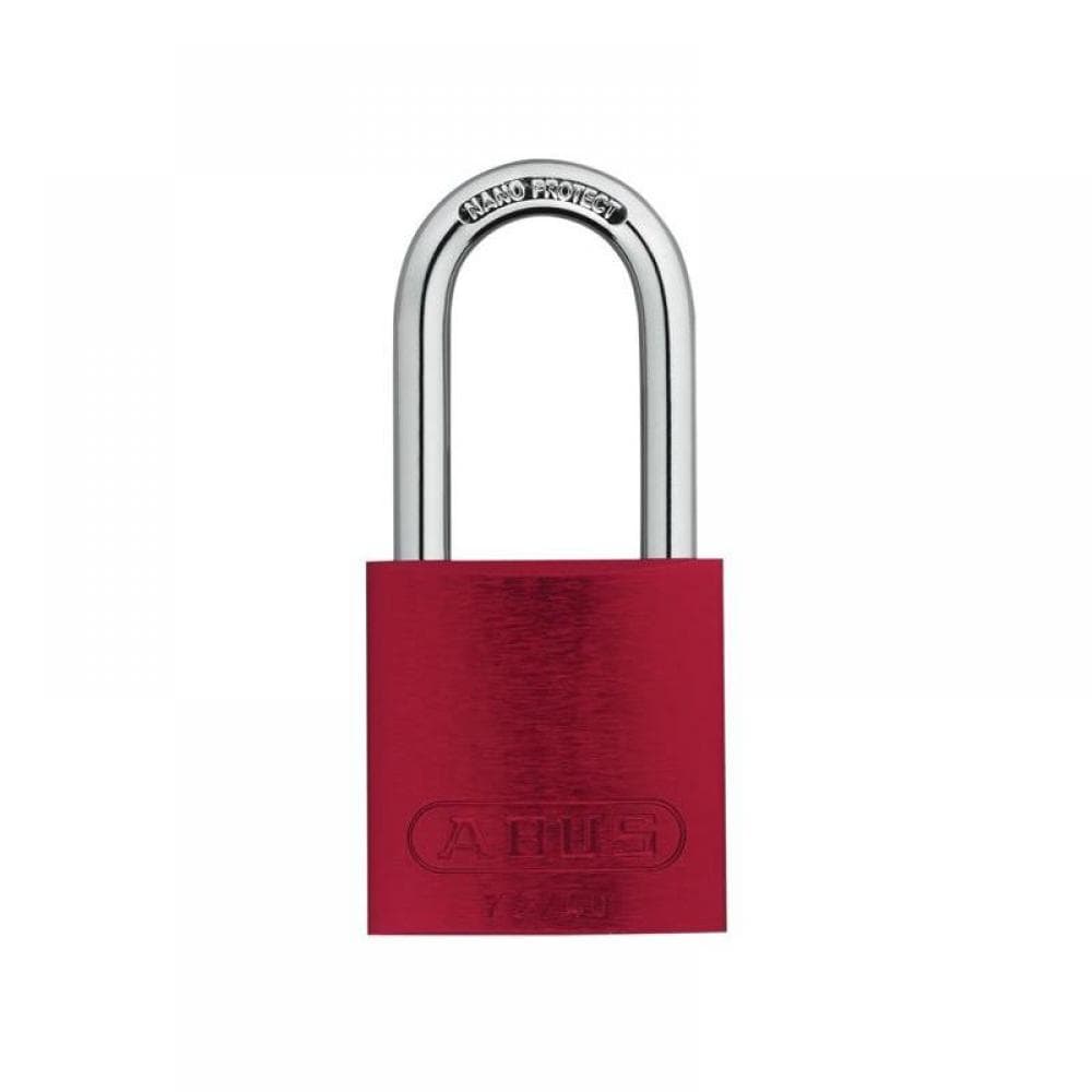 Abus Mechanical 45239 72/40Mm Aluminium Padlock 40Mm Long Shackle Red Keyed Alike Tt0216262