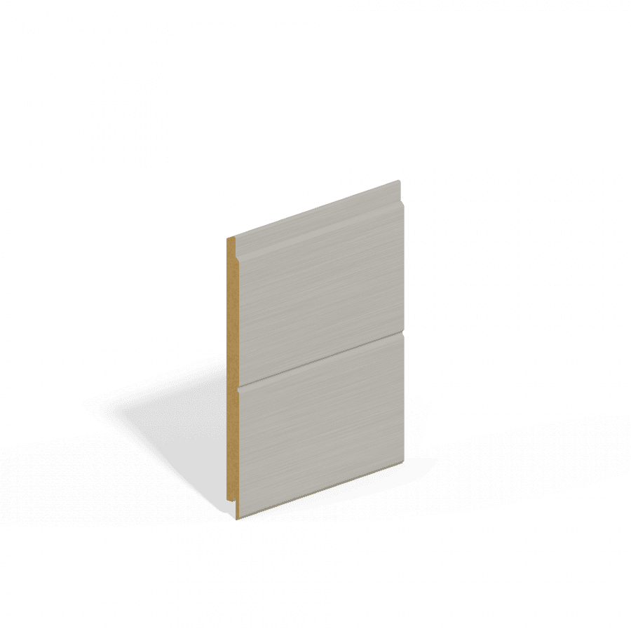 Double Tongue & Groove MDF Cladding - 194mm x 4.88mtr Grey Primed