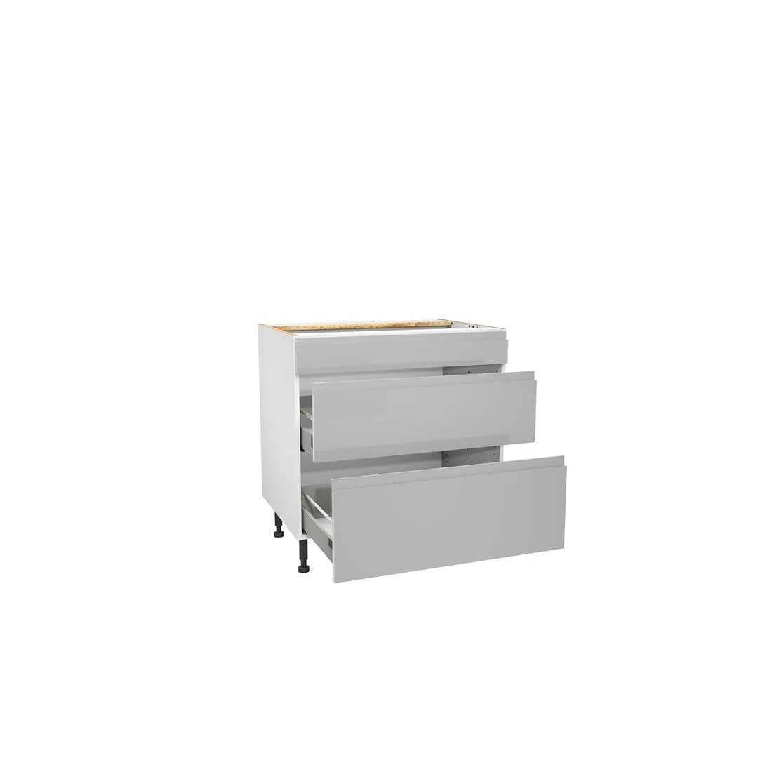 Drawer Pack 1 Of 2 Capri Grey 800Mm