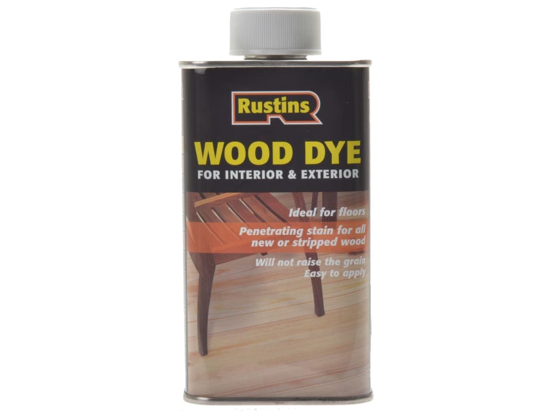 Rustins Wood Dye Brown Mahogany 250ml WDBM250