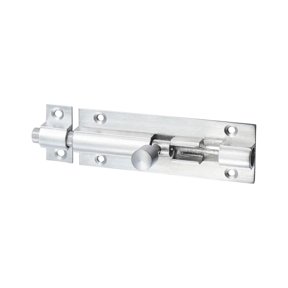 Timco 200856 Straight Barrel Bolt - Satin Chrome 75 X 25Mm Bag 1