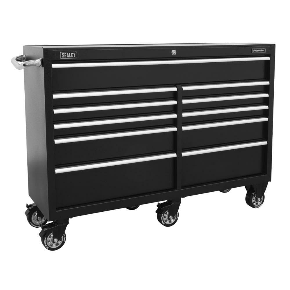 Sealey PTB143011 Rollcab 11 Drawer 1430Mm Extra-Wide Heavy-Duty Black