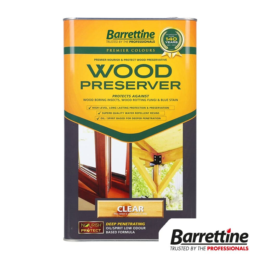 Barrettine Wood Preserver - Clear Tin 1 WOCL005