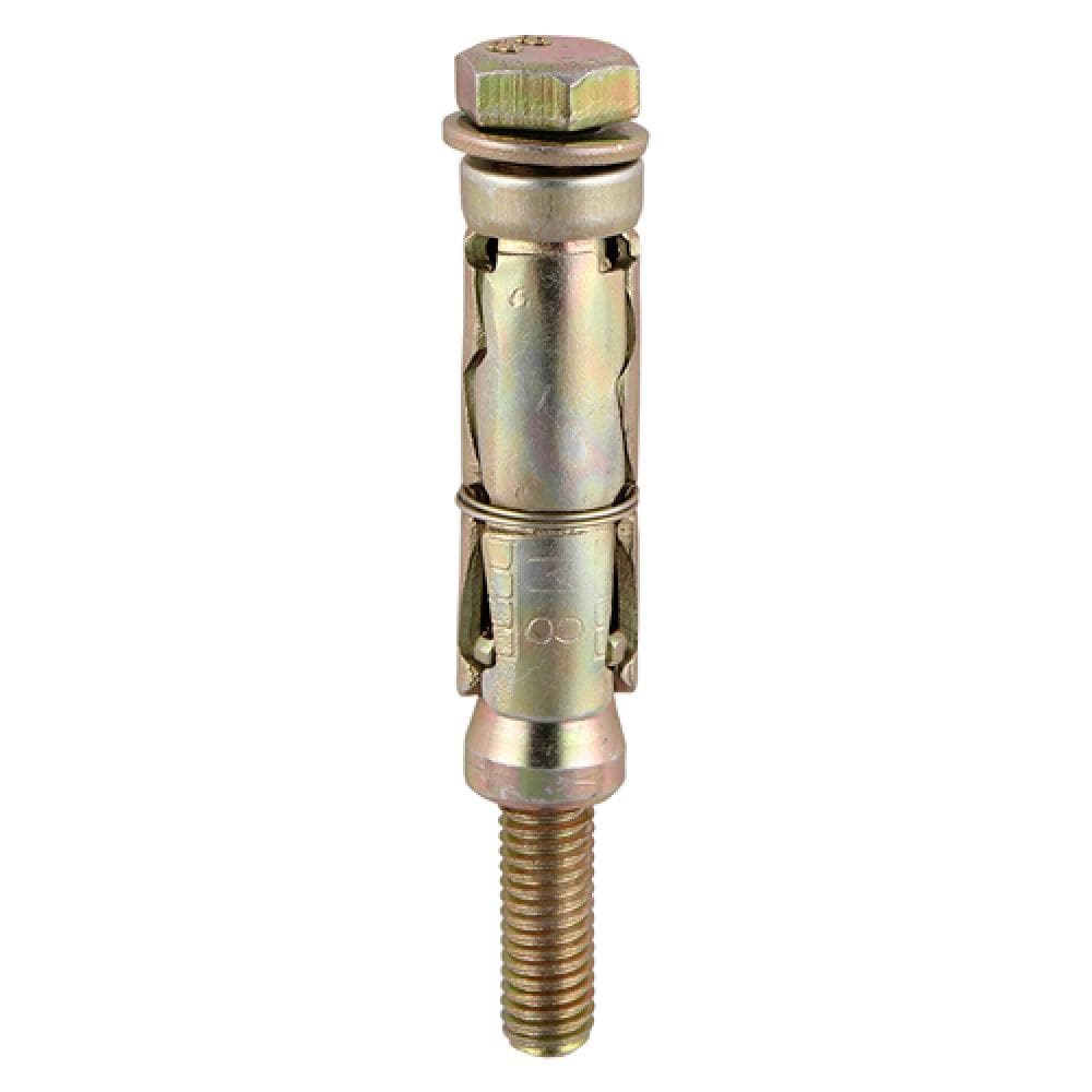 Timco 0625LSHB Shield Anchor Loose Bolts - Yellow M6:25L (M6 X 65) TIMbag 46
